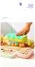 Bandeja de cubos de gelo com canudo 2 em 1 de qualidade alimentar, molde de pres - Oferta prime
