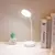 LED Desk Lamp com porta de carregamento USB, cor branca, 3 níveis escurecimento - loja online