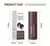Linha fina sombra em pó cabelo à prova dwaterproof água raiz cobrir natural p - comprar online