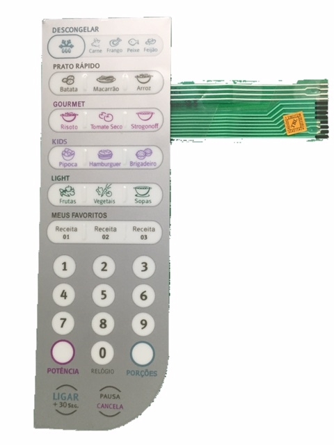 Membrana Electrolux MEF 41 com relevo SKU 28968 - comprar online