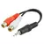 Cabo P2 estéreo x 2 RCA Fêmea jack RCA 1,8 metros na internet