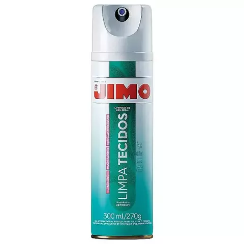 Limpa Tecidos Aerossol 300ML / 270G Jimo SKU 34280