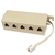 Multiplicador HUB extensão para 5 fêmeas jack RJ11 Tblack - comprar online