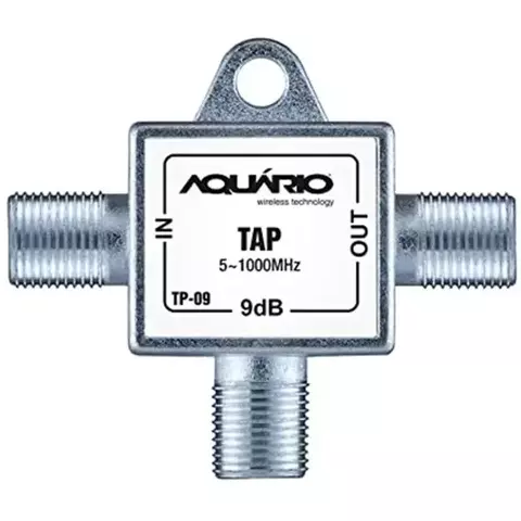 TAP tomada blindada 5-1000Mhz 30db TP-30 Aquário SKU 32392
