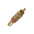 Plug RCA dourado 6mm com mola SKU 16037 na internet
