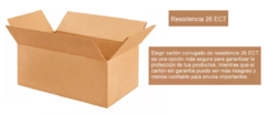 Paquete Caja Carton E-commerce 26x16x12 Cm