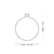 TAG ID Tema CLASSIC # MyFamily - Pingente para Cães # Personalização com Ponta de Diamante - Gravação de Dados Para Identificação do PET e TUTOR