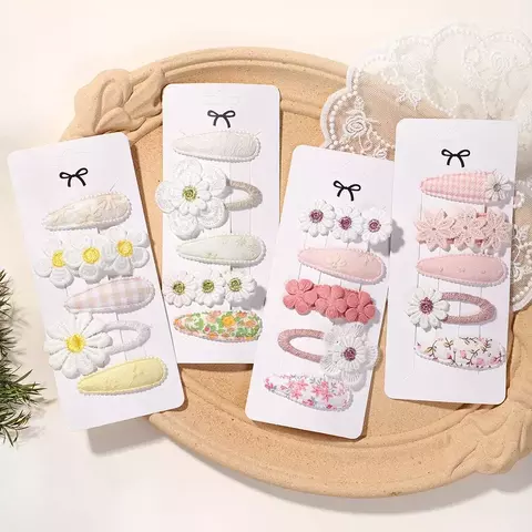 Kit com 5 Tictac Fivelas para o Cabelo