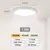 Plafon LED Moderno de Teto Quadrado Duplo – Design Geométrico Minimalista - Easy Light
