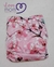 Pañal Alvababy Ramas con flores rosas y fondo rosa