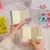 Mini Caderno de Pelúcia Kawaii com Chaveiro – Bloco de Notas Fofo para Anotações Diárias