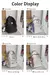 Mochila Estilo Coreano Nylon – Bolsa Grande Feminina para Escola, Viagem e Dia a Dia - comprar online