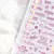 Adesivos Coreanos Fofos para Diário e Scrapbook – Letras, Números e Cartões Decorativos K-pop - Sarang Pop