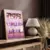 Pôster Retro Kpop – Papel Kraft Adesivo para Decoração na internet