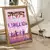 Pôster Retro Kpop – Papel Kraft Adesivo para Decoração