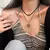 Conjunto Vintage Pingente Paz – Colares Femininos com Pedra Natural - Sarang Pop