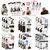 Adesivos Kpop Seventeen – Kit com 8 Folhas Aesthetic Impermeáveis para Scrapbook, Celular e Decoração DIY na internet