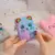 Mini Caderno de Pelúcia Kawaii com Chaveiro – Bloco de Notas Fofo para Anotações Diárias na internet