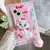 Capinha Marie Gato 3D Kawaii com Pingente – Capa de Silicone para iPhone 12 ao 16 Pro Max - comprar online