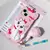 Capinha Marie Gato 3D Kawaii com Pingente – Capa de Silicone para iPhone 12 ao 16 Pro Max na internet