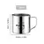 Mini Caneca Fofa Inox — Portátil, Segura e Perfeita pra Passeios! - loja online