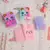 Mini Caderno de Pelúcia Kawaii com Chaveiro – Bloco de Notas Fofo para Anotações Diárias - loja online