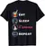 Camiseta Kawaii K-Drama Repeat – Estilo Coreano Unissex