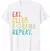 Camiseta Kawaii K-Drama Repeat – Estilo Coreano Unissex - Sarang Pop
