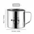 Mini Caneca Fofa Inox — Portátil, Segura e Perfeita pra Passeios! - Sarang Pop