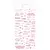 Adesivos Coreanos Fofos para Diário e Scrapbook – Letras, Números e Cartões Decorativos K-pop