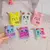 Mini Caderno de Pelúcia Kawaii com Chaveiro – Bloco de Notas Fofo para Anotações Diárias