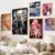Cartaz Autocolante Rosé BLACKPINK – Cartaz Retro K-Pop - Sarang Pop