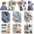 Adesivos TXT K-pop – Kit Decorativo 8 Unidades Estilo Coreano para Papelaria, Copos e DIY