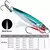 Isca PROBEROS Sinking Pencil – 17g a 60g com Ganchos Duplos - comprar online