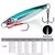 Isca PROBEROS Sinking Pencil – 17g a 60g com Ganchos Duplos
