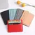Porta-Cartões de Couro PU CEXIKA – Minimalista, Leve e Elegant - Estilo Bruto