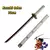 Espada de Borracha Zoro One Piece – Katana Realista 72cm para Fãs