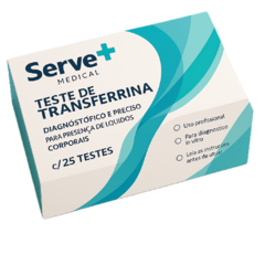 Teste de Transferrina c/ 25 Testes: Diagnóstico Rápido e Preciso para Presença de Líquidos Corporais - comprar online