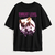 Remera Oversize Negra Threat Midnight Level - comprar online