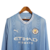 Camisa Manchester City I 23/24 - Manga Longa - Torcedor Puma Masculina - Azul - CAMISAS  DE FUTEBOL | Elite Store Fut