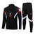 Conjunto Flamengo Treino 25/26 - Masculino Adidas - Preto com detalhes em branco e vermelho