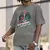 Camiseta Básica Masculina GuGi Alien ET Cosmic Surprise Sci Fi Lua 100% Algodão - comprar online
