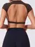 top de fitness decote nas costas - comprar online