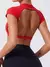 top de fitness decote nas costas - loja online