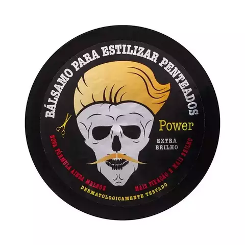 Bálsamo para Estilizar Penteados Power Extra Brilho 120g Studio Hair