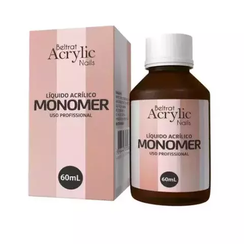 Monomer Líquido Acrílico Unha 60 ml- Beltrat Acrylic Nails