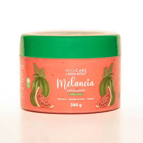 Esfoliante Corpo e Rosto Melancia - Miss Rôse