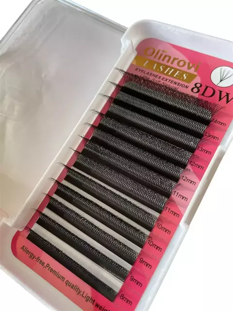 Cílios Olinrovi W 8D 0.07D 8-14mm Mix - comprar online