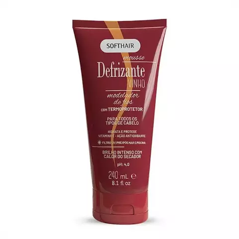 Defrizante Vinho Soft Hair 240ml