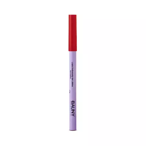 Bauny Lápis Delineador de Lábios Vermelho - 1,10g